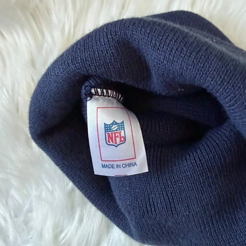 NFL New England Patriot Navy Blue Cuff Knit Beanie